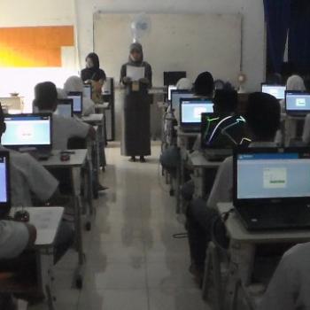 Pelaksanaan UNBK SMA 2016