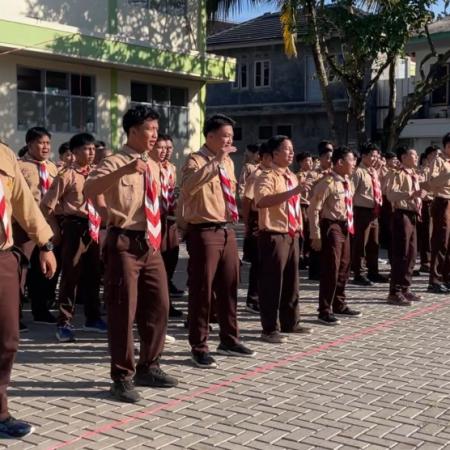 Laskar Pramuka Masa Depan: Pangkalan SMA Terpadu Condong Dilantik dalam Empat Saka Bergengsi