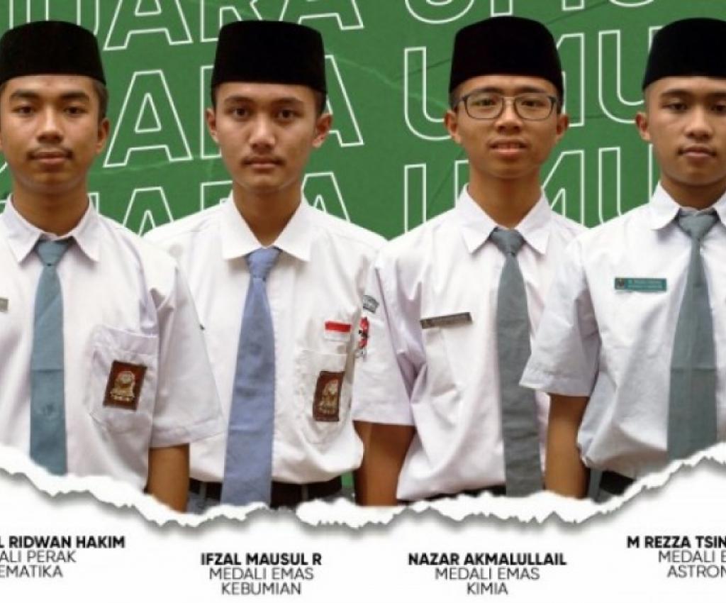 Boyong Medali Emas, SMA Terpadu Riyadlul Ulum Juar
